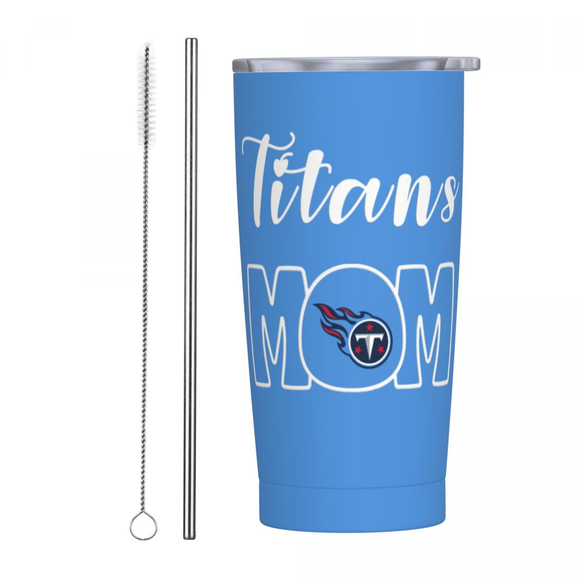 Tennessee Titans Mom 20 Oz Insulated Travel Tumbler