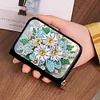 (US Local)5D DIY Diamond Painting Wallet Diamond Painting Card Holder Coin Purse DIY Craft Kit