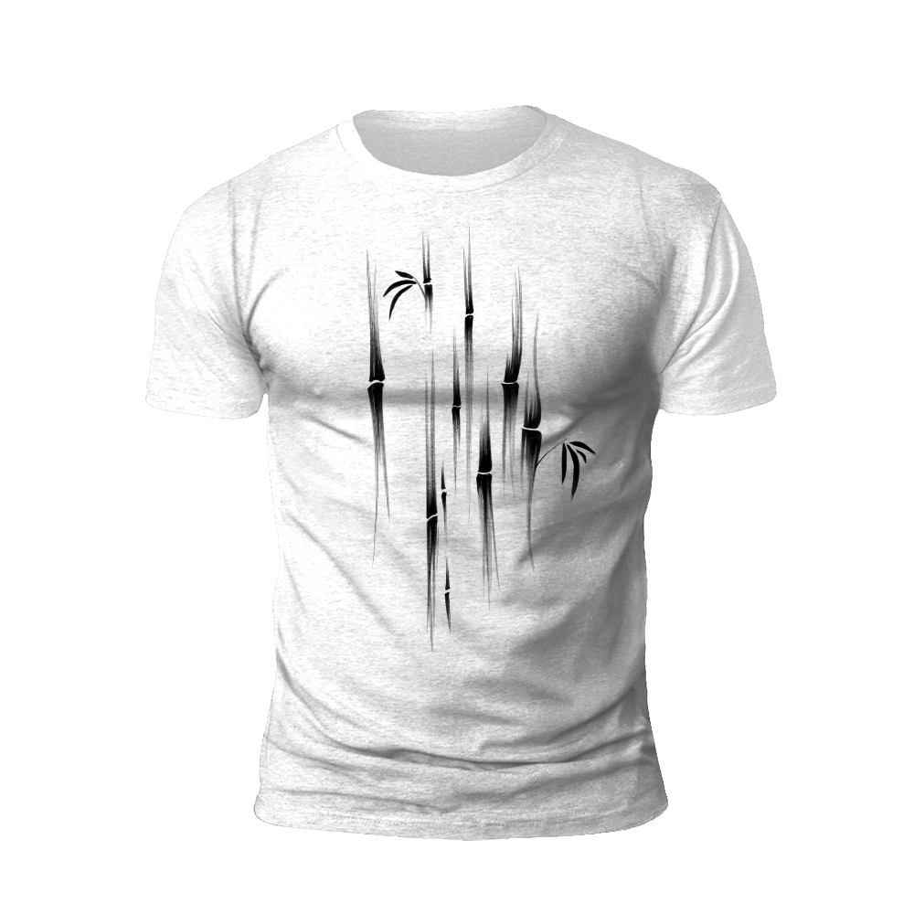 Bamboo Whispers: Zen T-Shirt