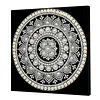 Framed Mandala - Pearls Painting Kit DIY Diamond Painting Pearl Dot Crafts 25*25CM