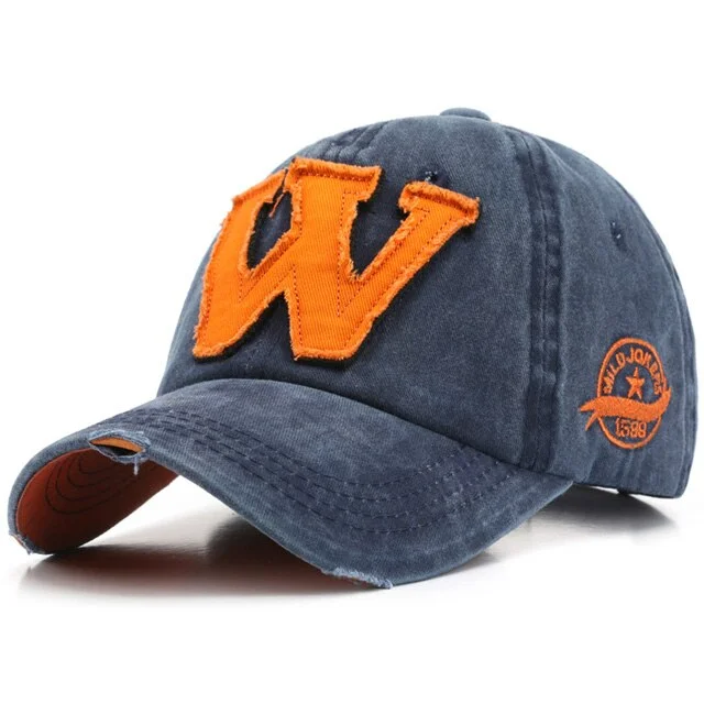 Women Men s Baseball Caps Letters W Embroidery Snapback Hip Hop Hat Adjustable Cotton Gorras Unisex Outdoor Casual Male Dad Hats
