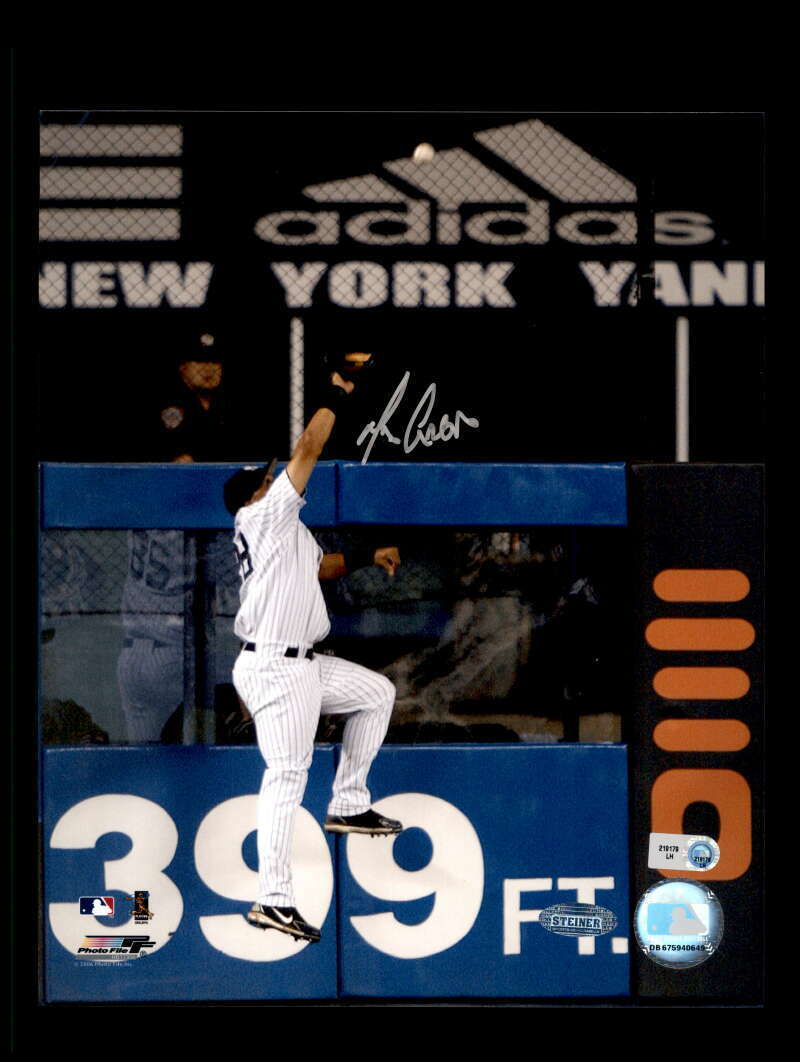 Melky Cabrera Steiner Coa Signed 8x10 Photo Poster painting Yankees Autograph