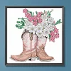 Diamond Painting-DIY Crystal Rhinestone Boots