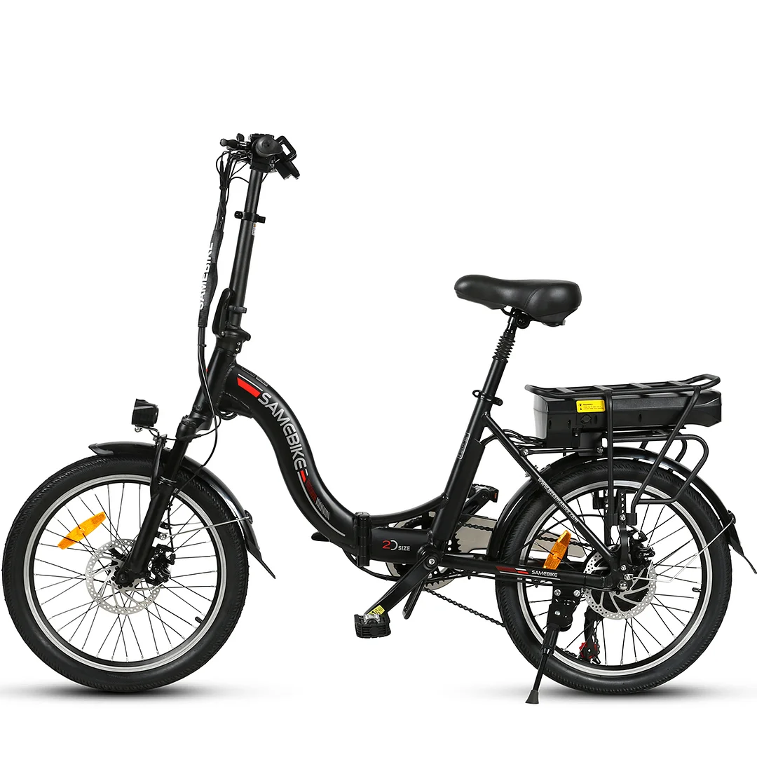 SAMEBIKE JG20 Smart Folding Electric Moped Bike 350W Motor 10Ah Battery Max 32km/h 20 Inch Tire(Pre-sale)