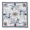 Polka Dots Floral Painting Shawl Scarf