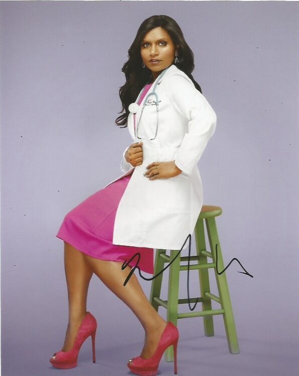 Mindy Kaling Autographed Signed 8x10 Photo Poster painting COA