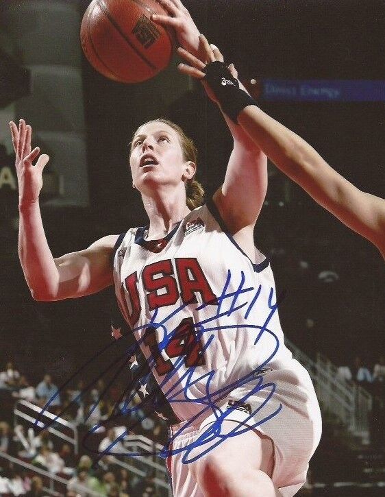 Katie Smith New York Liberty signed Team USA 8x10 Photo Poster painting HOF WNBA