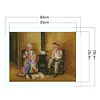 Old Couple-11CT Stamped Cross Stitch 40*30cm(Brand)