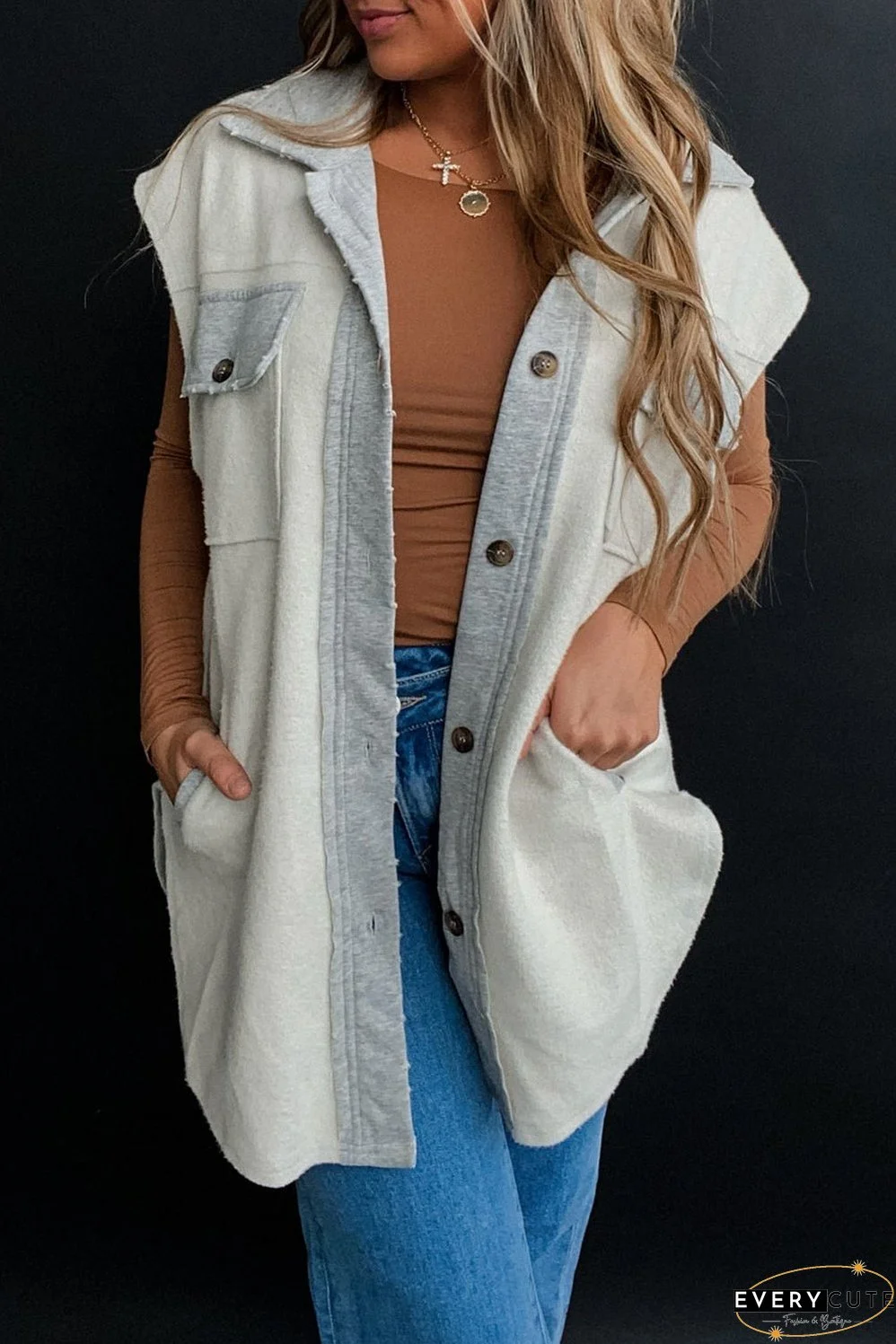 Stylish Denim Vest