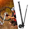300PSI Bicycle Pump with Gauge Bike Tire Air Pump for Front Fork Rear Suspension