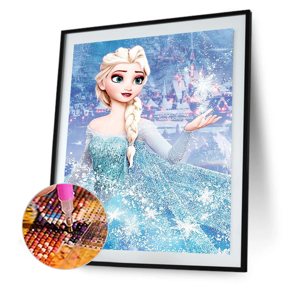 

(Multi-Size) Girl - Round/Square Drill Diamond Painting - 30*40CM, Square diamond 30*40cm, 501 Original