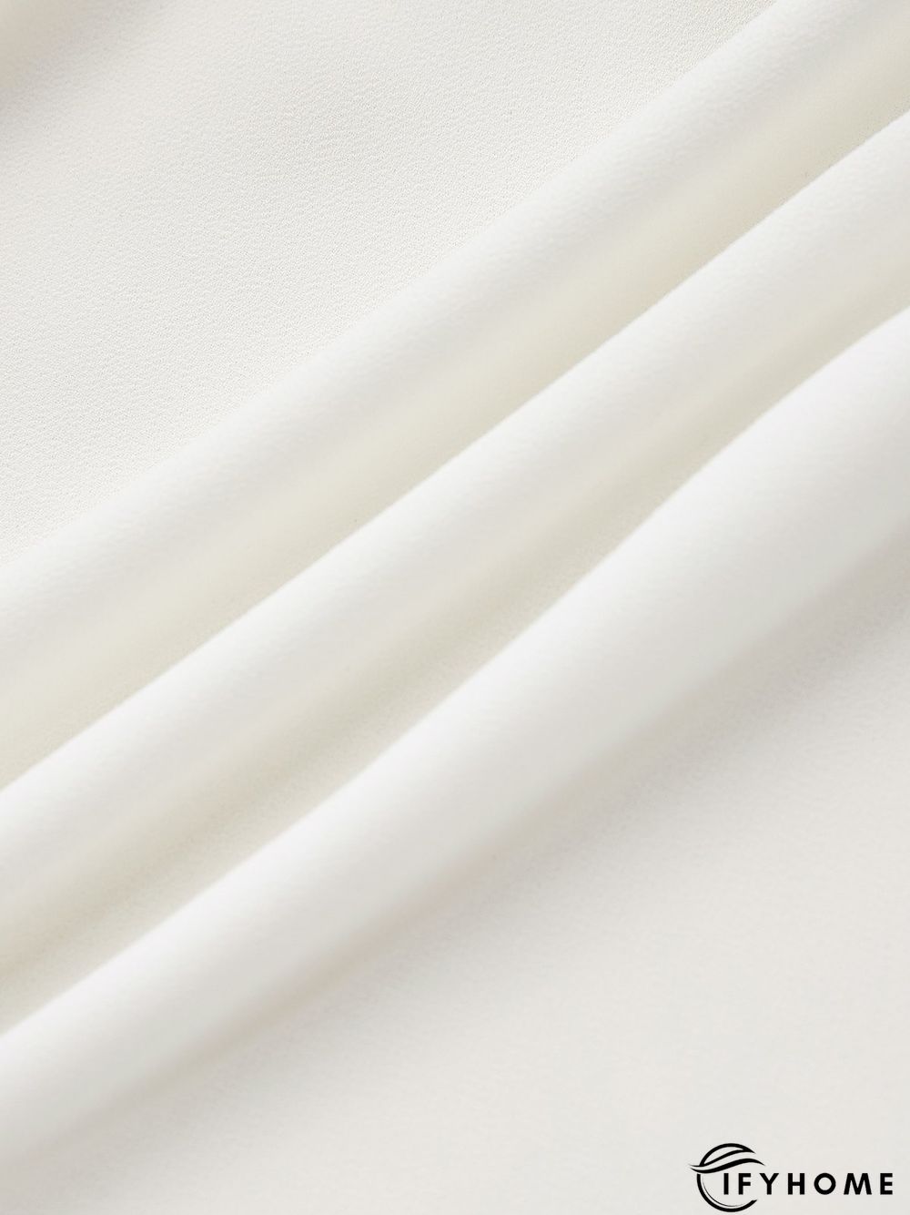 Elegant Plain Drawstring V Neck Coverup | IFYHOME