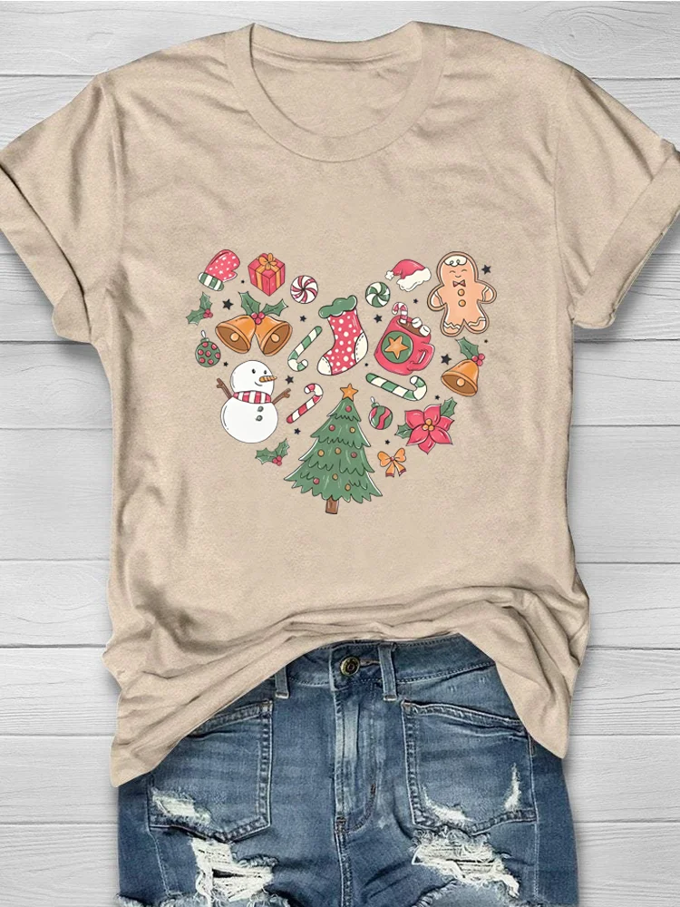 Eagerlys Gingerbread Cookie Christmas T-shirt Eagerlys