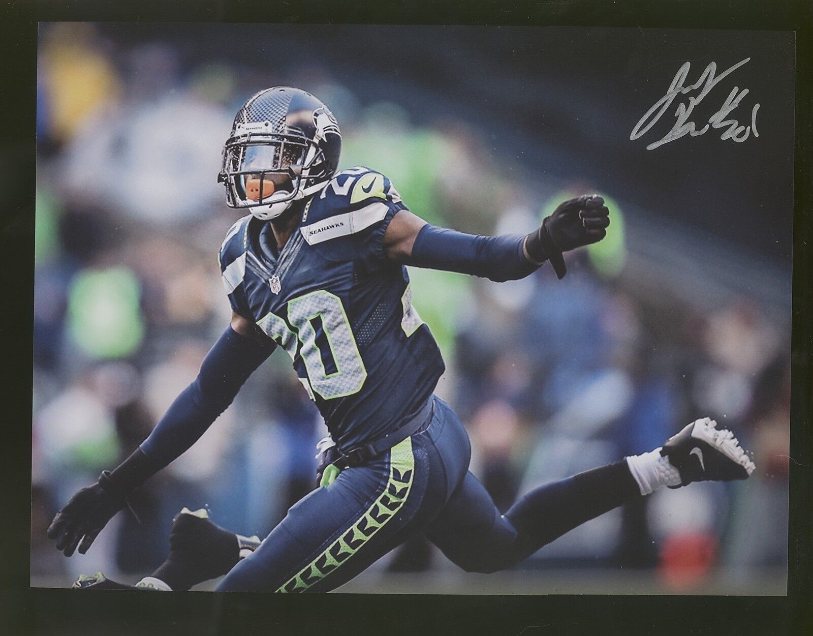 Jeremy Lane 8x10 Photo Poster painting Autographed Signed AUTO Seahawks SB Champion SPH 0339