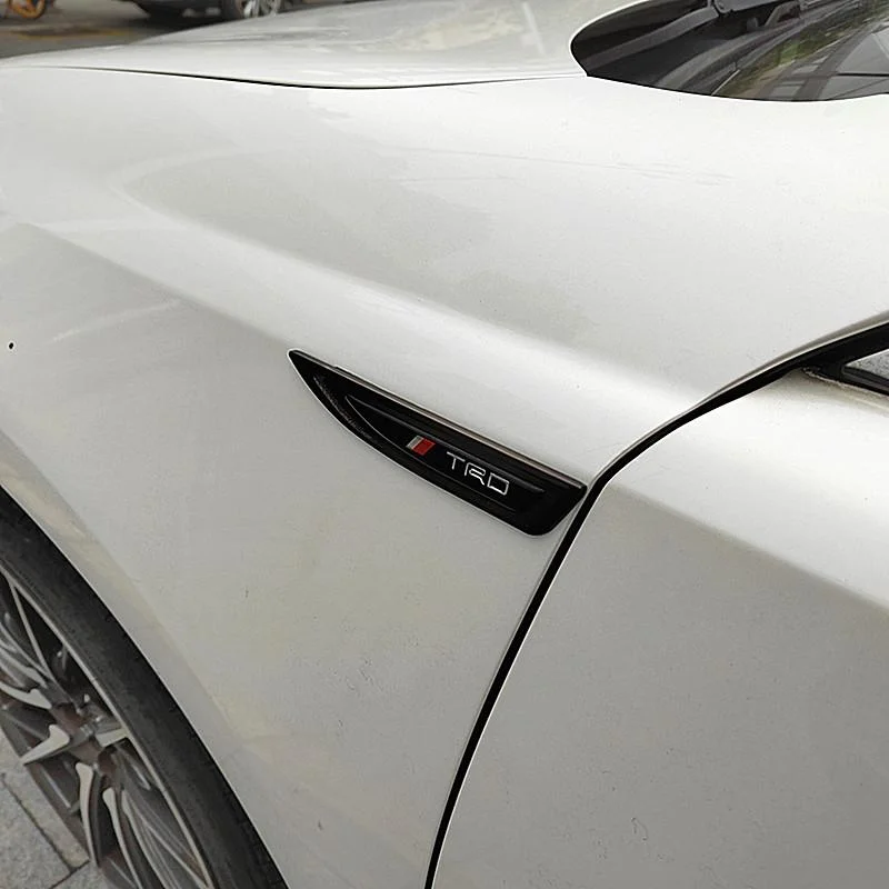 3D streamlined body side logo decoration (2 pieces)