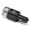 JO-6291 Car Air Purifier Ionizer USB Charger Deodorizer Oxygen Bar (Black)