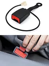 Car Seat Belt Lock Seatbelt Buckle Socket Plug Connector with Warning Cable
