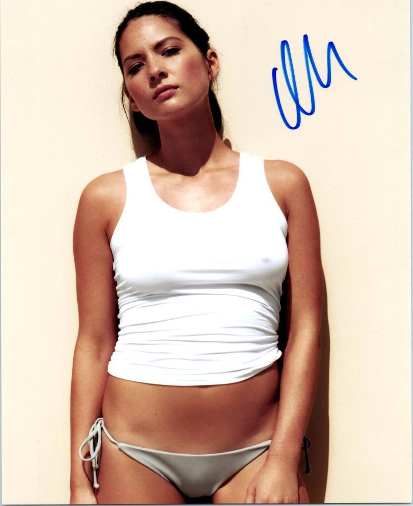 Olivia Munn 8x10 signed Photo Poster painting autographed Picture + COA