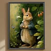 Osterhase - Rundbohrer Diamantmalerei - 30*40cm