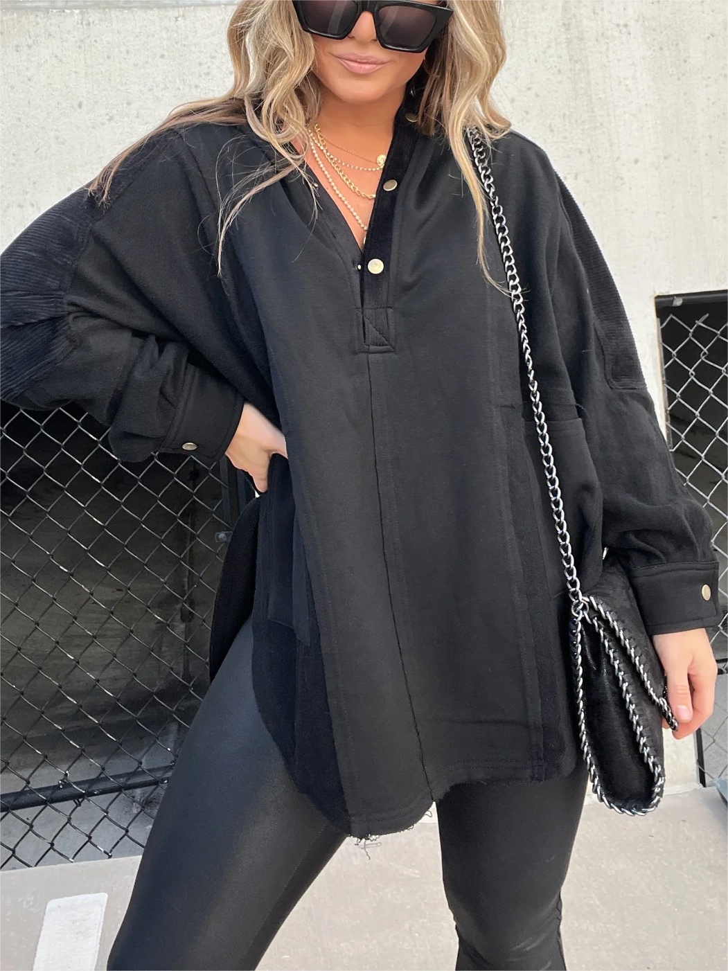 2023 Summer Sale-Oversized Hoodie With Pockets 