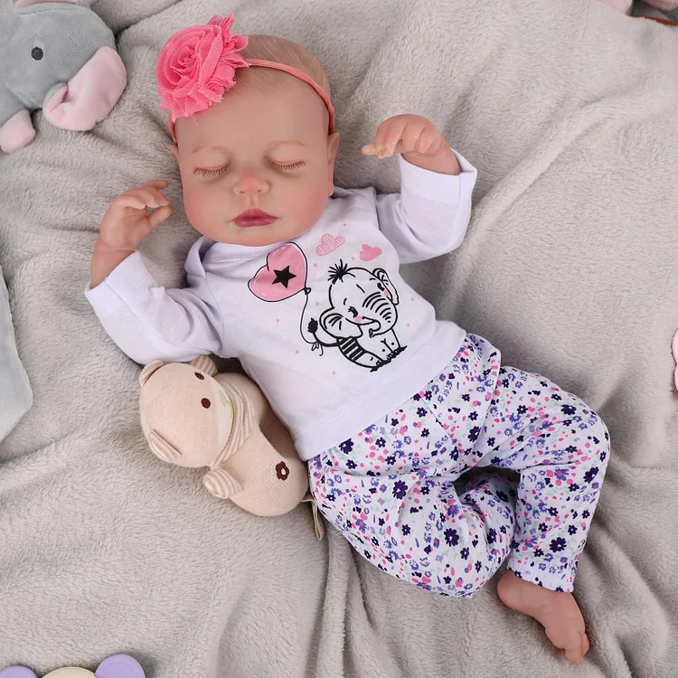 Babeside Lucy Lifelike Reborn Baby Dolls - 20 inch Soft Body Realistic-Infant Boy