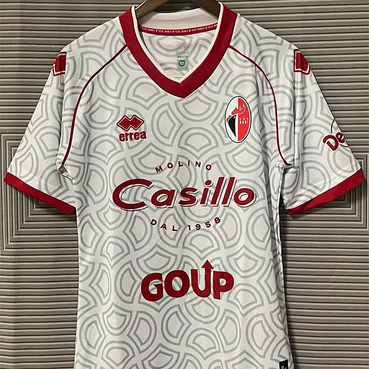 24-25 Bari Home Football Jersey
