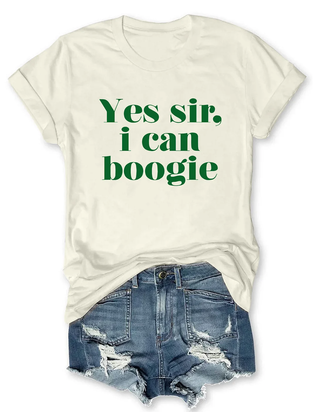 Yes Sir I Can Boogie T-shirt