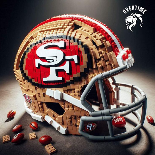 NFL Brick Helmet fan gift
