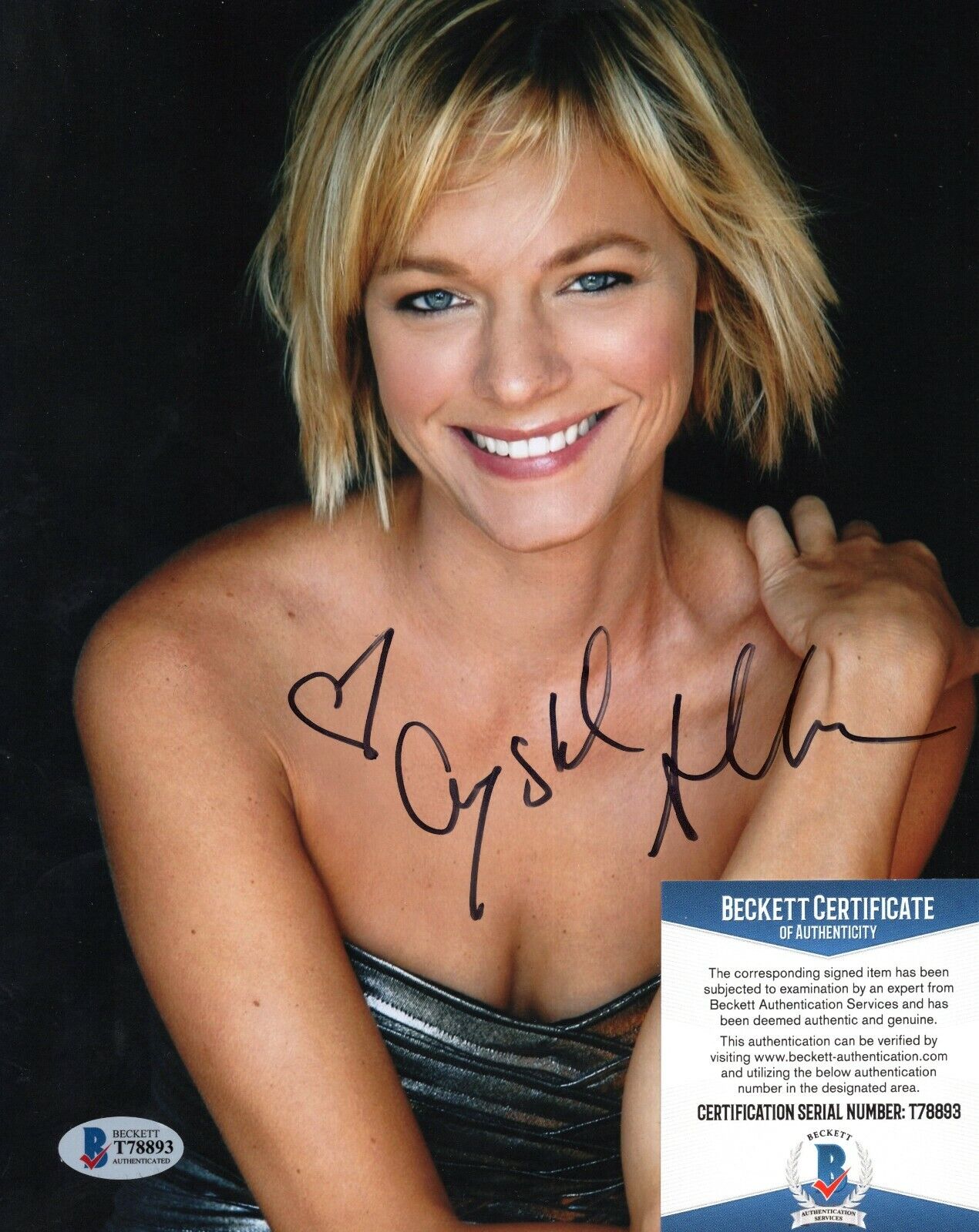 Crstal Allen Actress Hand Signed Autograph 8x10 Photo Poster painting with BAS Beckett COA