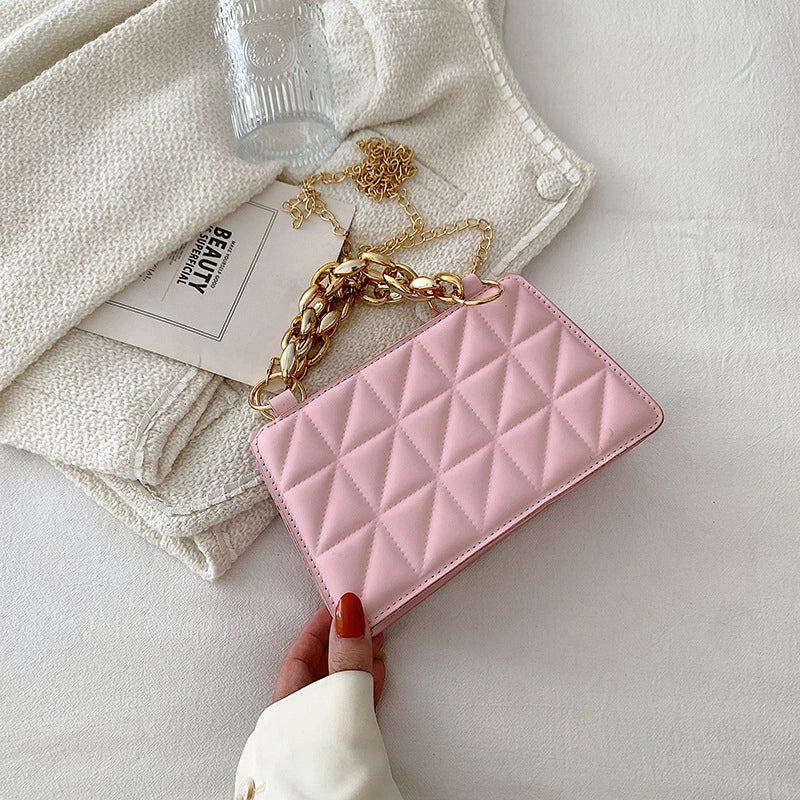 Small Pu Leather Square Bag