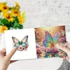 6Pcs Fleur Papillon-Bricolage Carte De Voeux