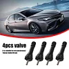 4pcs Snap-in Rubber Valve Stem for Qashqai Sylphy Teana X-Trail