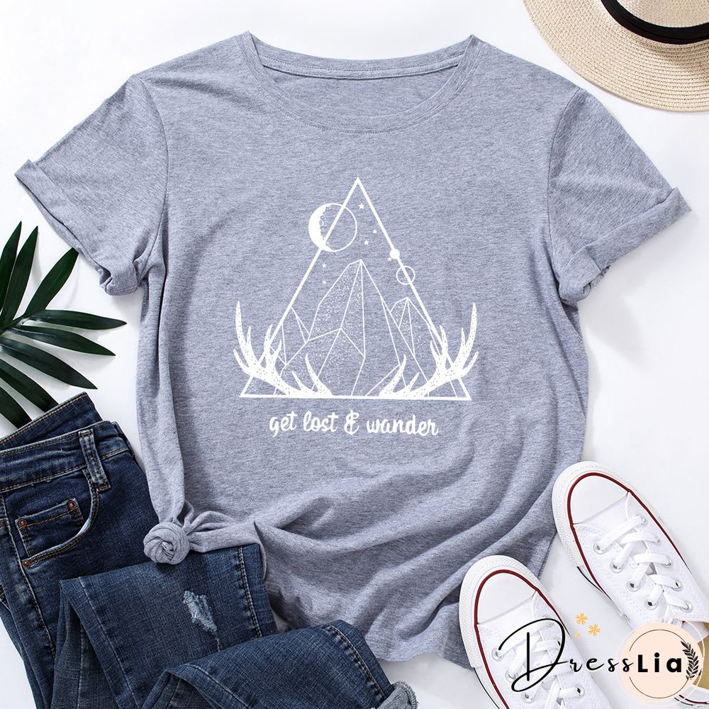 Graphic Tees For Women Cotton Short Sleeve Tee Woman T-Shirts Female Shirt Tops Summer