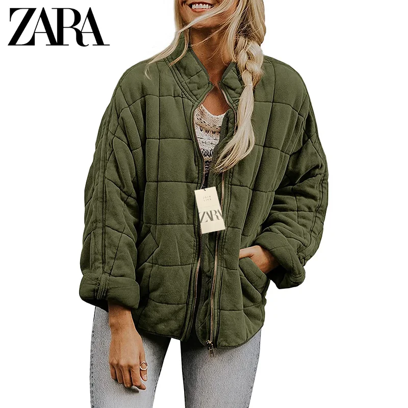 ZARA Nova blusa de manga comprida folgada