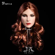 YMTOYS YMT011 1/6 MENG Beautiful Lady Head Sculpt with Rooted Hair for 12inch Collectible Tbleague Action Figure DIY-aliexpress
