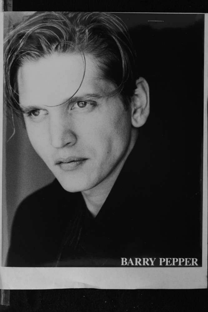 Barry Pepper - 8x10 Headshot Photo Poster painting with Resume - Saving Private Ryan