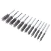 6/8/10/12 Pcs Stainless Steel Wire Brush 8mm-19mm Cleaning Brush Polishing Tool