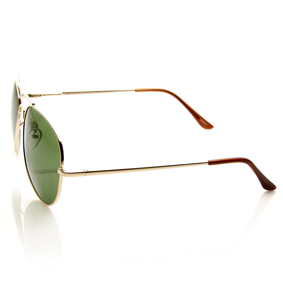 Classic Original Iconic Metal Aviator glasses