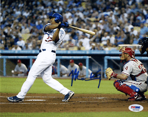 Matt Kemp SIGNED 8x10 Photo Poster painting Los Angeles Dodgers ITP PSA/DNA AUTOGRAPHED