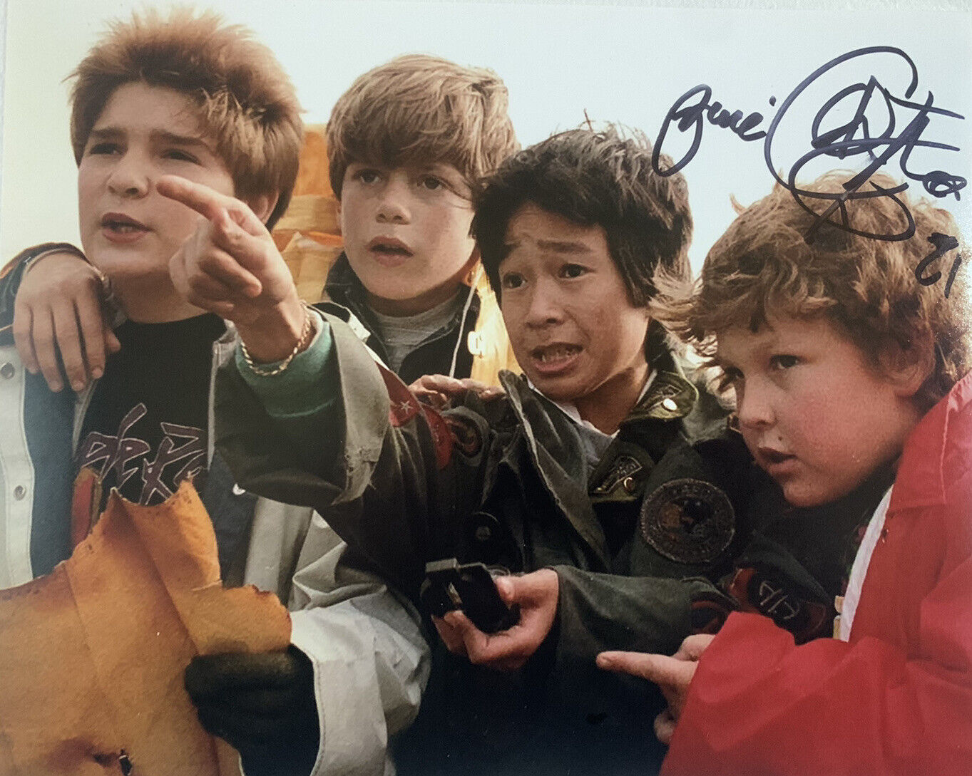 COREY FELDMAN HAND SIGNED 8x10 Photo Poster painting GOONIES MOVIE ACTOR AUTHENTIC AUTOGRAPH COA