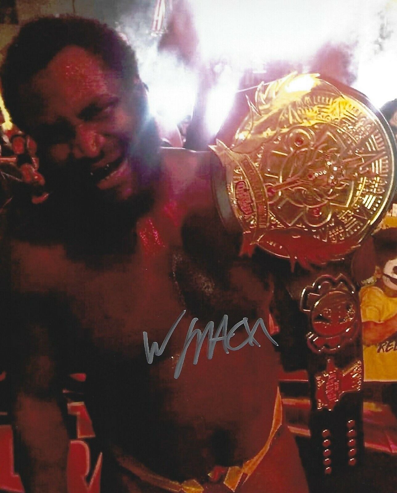 Willie Mack Signed 8x10 Photo Poster painting AAA Lucha Underground Libre Impact Wrestling NWA E