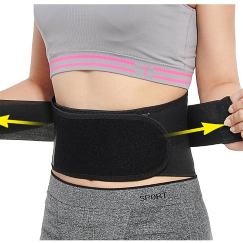 Likron Watches Adjustable Self-Heating Lumbar Support Belt for Back Pain Relief Posture Correction