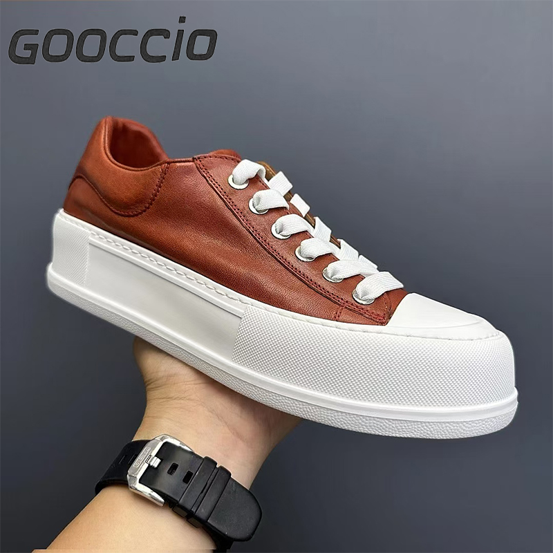 BC188 Horsehide Sneakers/Casual Shoes For Men GOOCCIO   