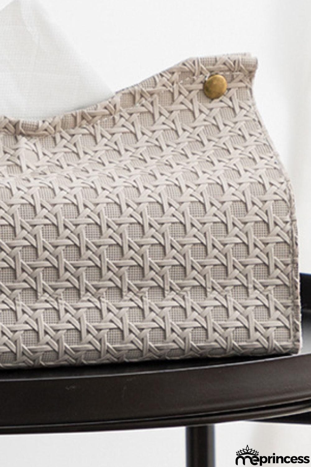 2-Pack Woven Tissue Box Covers
