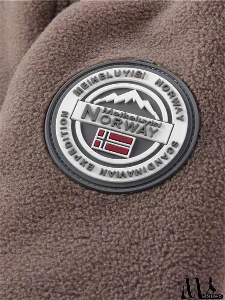 MidiSono - Men's Cozy Double-Sided Plush Winter Thermal Coat