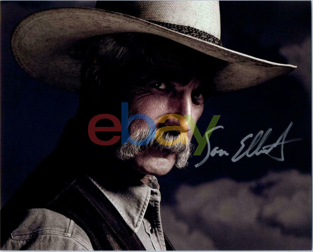 Sam Elliott signed 8x10 picture Photo Poster painting autographed reprint