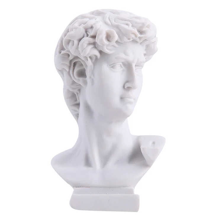 【Ornament】Home Decor Resin Ornaments-Vintage David Pen Holder Vase Hydroponics gbfke