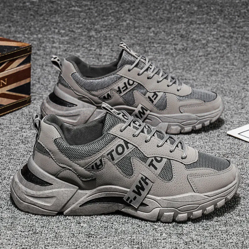 Men's Shoes Spring 2021 Trendy Sports Casual Borad Shoes Versatile Summer Breathable Sneakers Running Daddy Tide Shoes