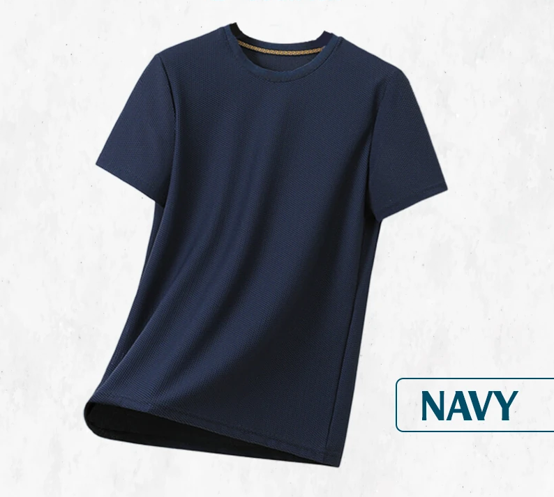 Last Day 80%OFF - Breathable Ice Silk Waffle Weave T-Shirt
