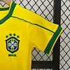 1998 Retro Brazil Home Football Shirt 1:1 Thai Quality Kids Size